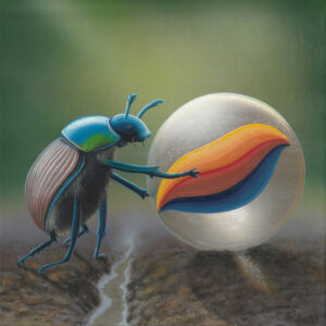 How to turn dung into art